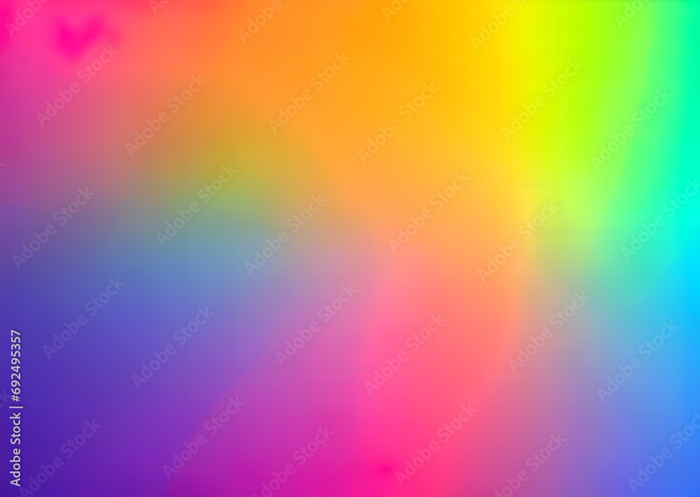 Obraz premium Gradient background design mixed colors, modern trend colors bright illustration mix palette, Generative AI