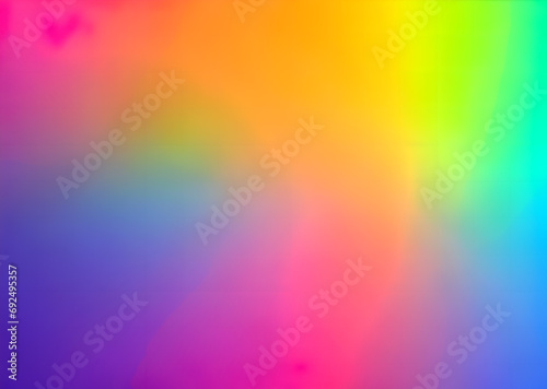 Gradient background design mixed colors, modern trend colors bright illustration mix palette, Generative AI