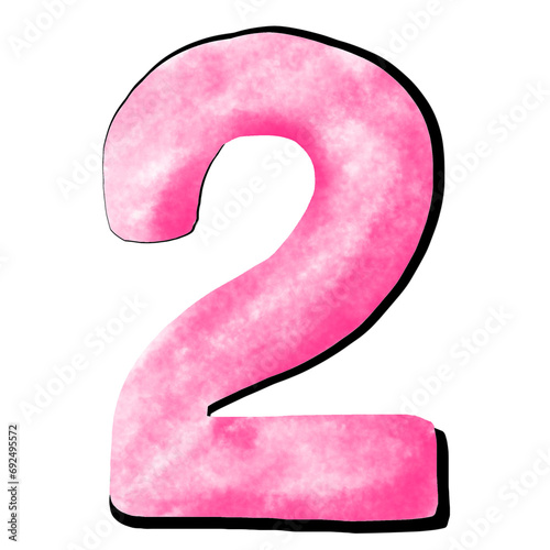 number one in pink