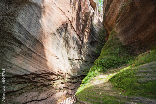 Ganquan Yucha Grand Canyon in Yan'an, Shaanxi Province photo