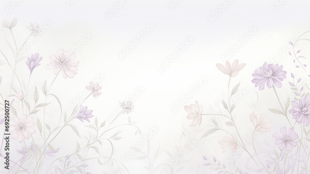 background with flowers