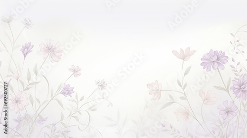 background with flowers © TY