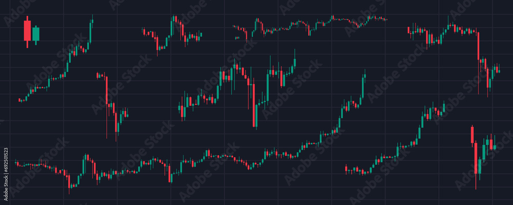 Cryptocurrency trading. Bitcoin graphics. Bitcoin mining. Trading shares and cryptocurrency. Financial market and charts. Digital trade. Profit and loss chart. Buying and selling cryptocurrency.