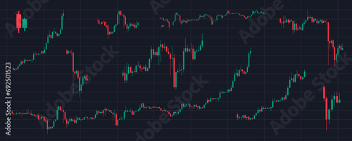 Cryptocurrency trading. Bitcoin graphics. Bitcoin mining. Trading shares and cryptocurrency. Financial market and charts. Digital trade. Profit and loss chart. Buying and selling cryptocurrency.