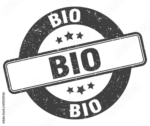 bio stamp. bio label. round grunge sign