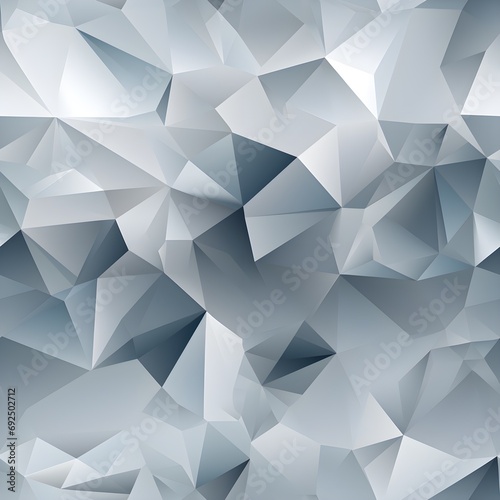 Abstract polygon grey color tones wallpaper, 4k - vibrant color background  © Pascal
