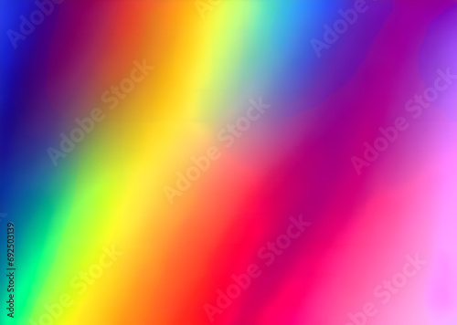 Gradient background design mixed colors, modern trend colors bright illustration mix palette, Generative AI