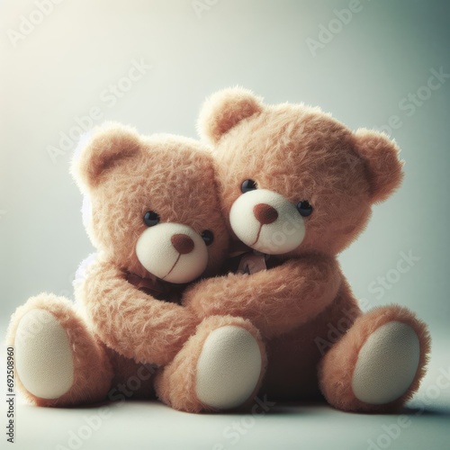 two teddy bears © Deanmon