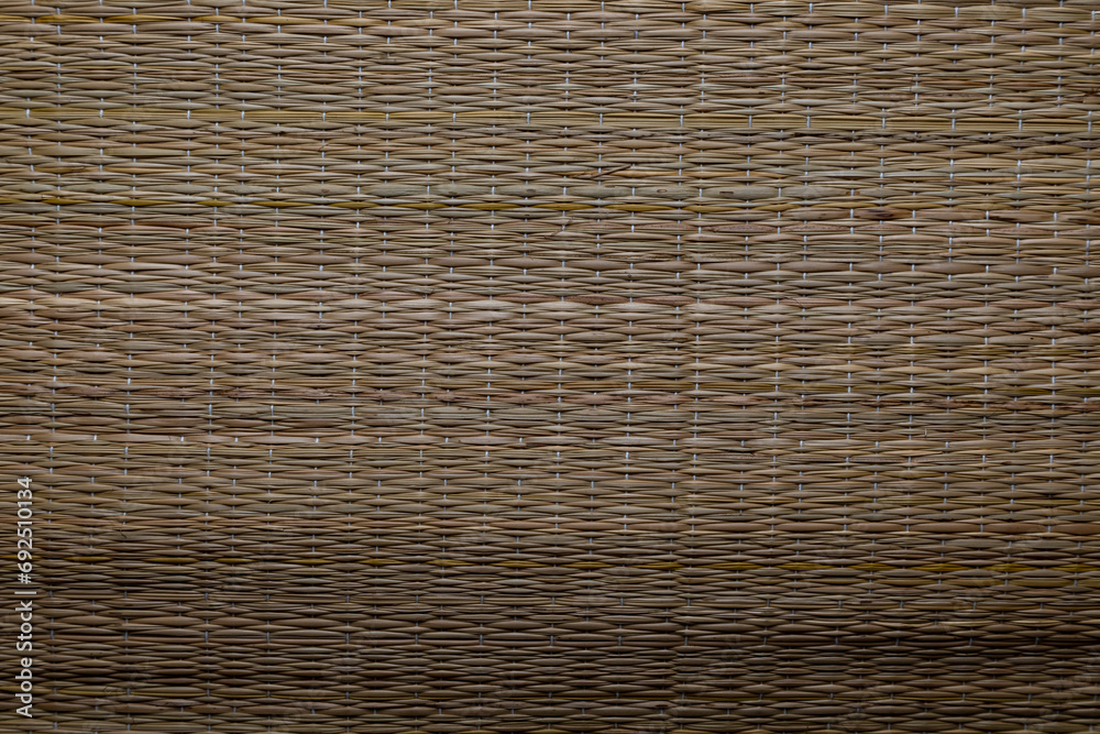 Obraz premium Abstract Bamboo mat texture background