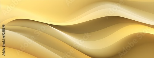 light yellow wave pattern, in the style of biomorphic forms, poster, realistic chiaroscuro lighting, abstraction-création, shaped canvas, mysterious backdrops, soft-edged