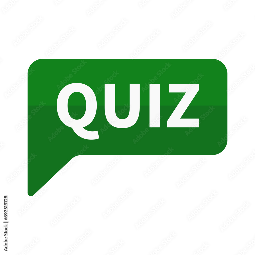Quiz In Green Rectangle Shape For Question Answer Promotion Marketing Social Media Information
Quiz In Green Rectangle Shape For Question Answer Promotion Marketing Social Media Information