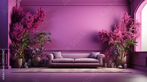 make a lavish  understated purple background ..