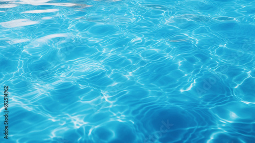 Blue water pool surface © sema_srinouljan