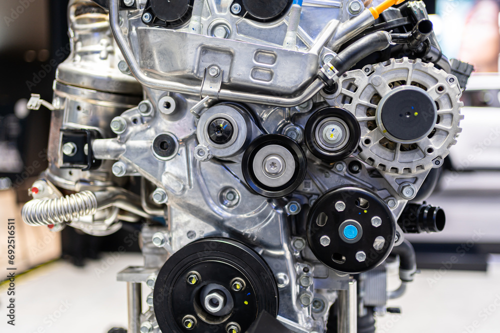 Naklejka premium car engine