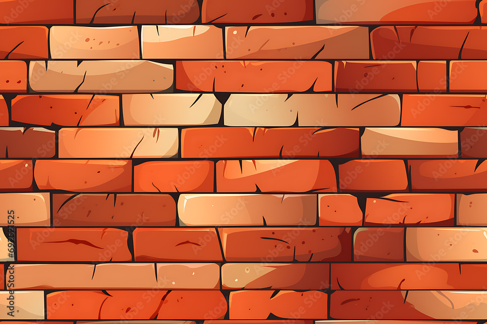 Obraz premium seamless brick wall texture