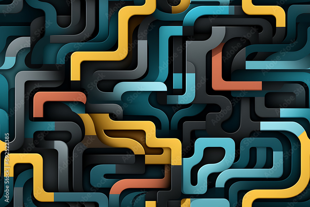 seamless texture on the theme thick line and outline seamless texture on the theme thick line and outline