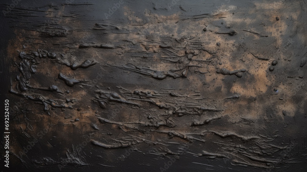 hand painted rusty shade dark paint texture background
