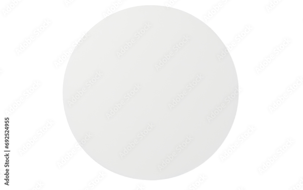 Circular Page Blankness Awaits Imagination on a White or Clear Surface PNG Transparent Background Circular Page Blankness Awaits Imagination on a White or Clear Surface PNG Transparent Background