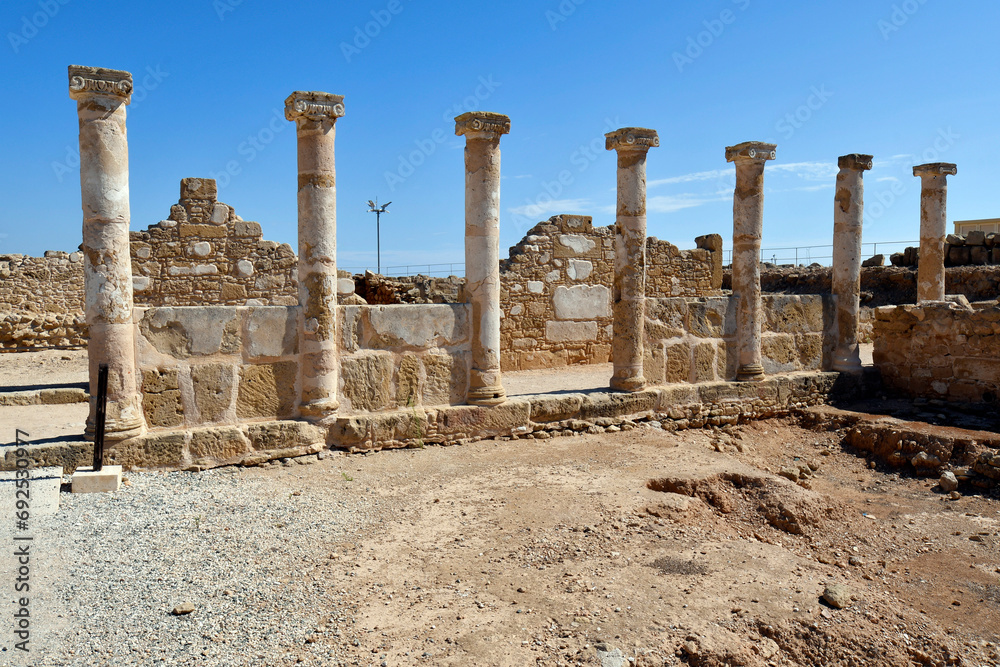 Cyprus Republic, Archaeological Park in Pafos