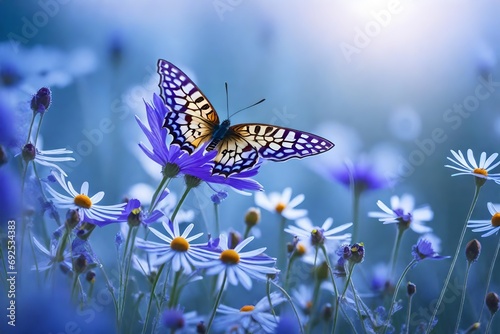 butterfly on a flower © Zoya