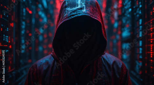 disguised hacker The idea of cybercrime includes credit card fraud, money laundering, hackers for profit, botnets, cyber criminal networks, and cyber extortion.