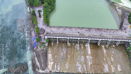 Wallpaper Mural Dujiangyan Water Conservancy Project in Sichuan, China, Torontodigital.ca