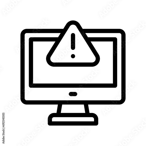 alert line icon