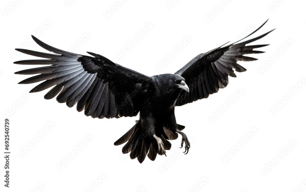 Obraz premium Soaring Eagle Embracing Endless Horizons on a White or Clear Surface PNG Transparent Background