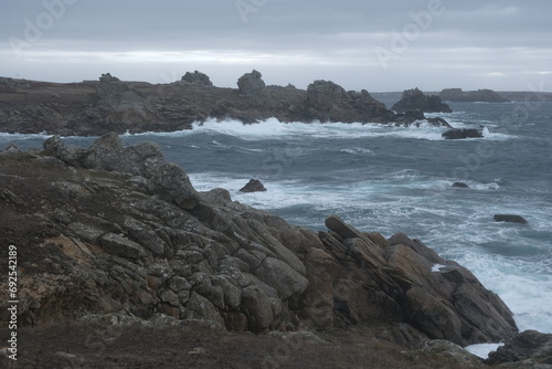 What an island tour can offer in terms of rocky landscape variety. Bretagne (West of the country); focusing on eroded rocky formations.