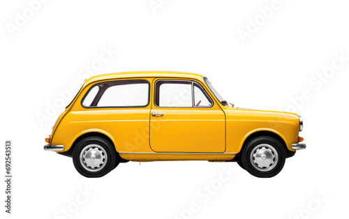 Stylish Cars Sideways Glance Appeal on a White or Clear Surface PNG Transparent Background