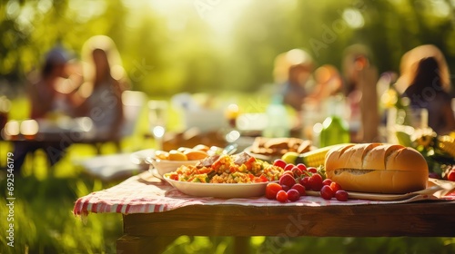 outdoors eating picnic food illustration summer lunch, snacks sandwiches, vegetables cheese outdoors eating picnic food