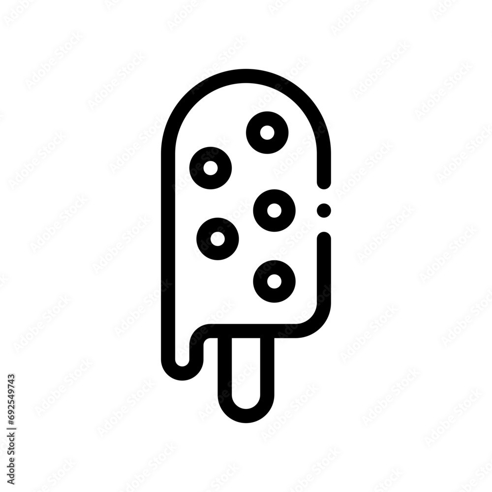 ice cream line icon ice cream line icon