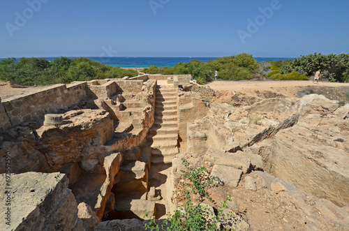 Cyprus Republic, Paphos, Tomb of the Kings