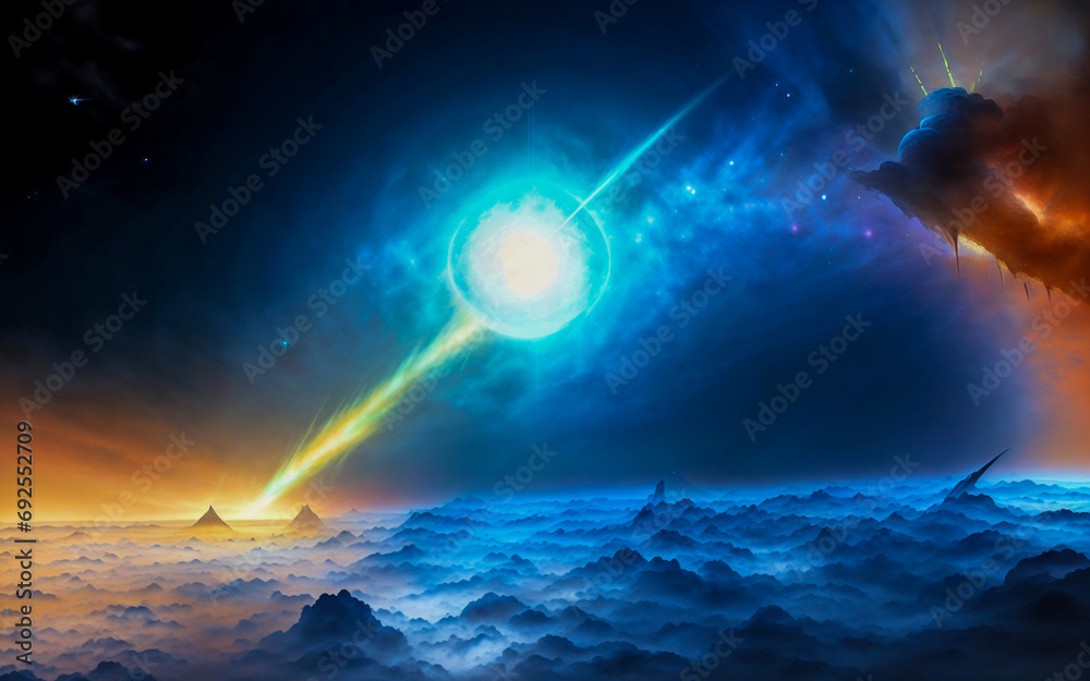 space universe nebula abstraction stars asteroid space universe nebula abstraction stars asteroid