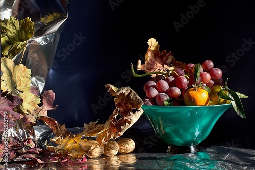 Frutta d'autunno in tavola