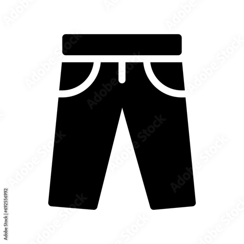 trousers glyph icon photo