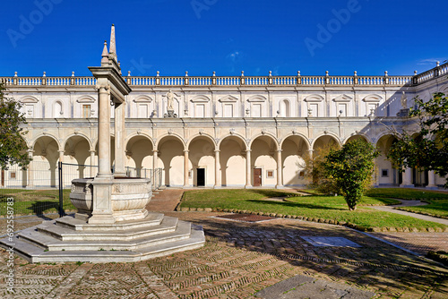 Naples Campania Italy. The Certosa di San Martino (Charterhouse of St. Martin) is a former monastery complex photo