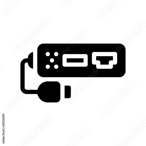 adapter glyph icon
