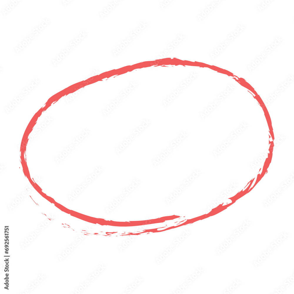 Handdrawn Circle Line Handdrawn Circle Line