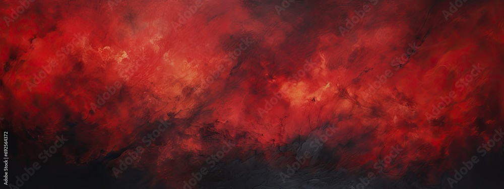 abstract painting background texture with dark crimson
