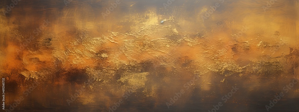 abstract painting background texture with dark golden - obrazy, fototapety, plakaty 
