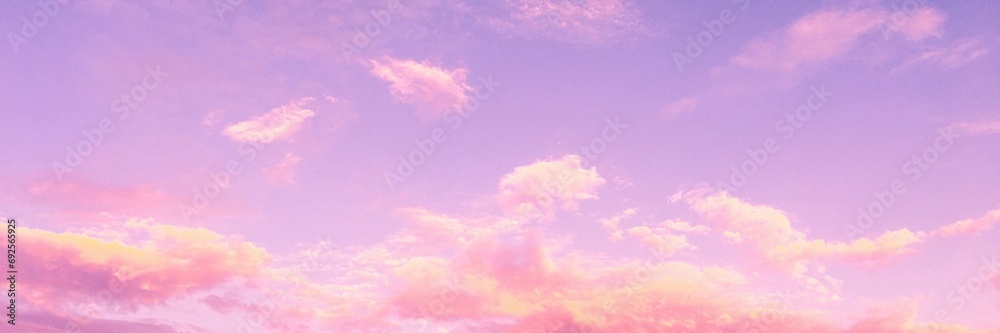 Scene with clouds or pink sky