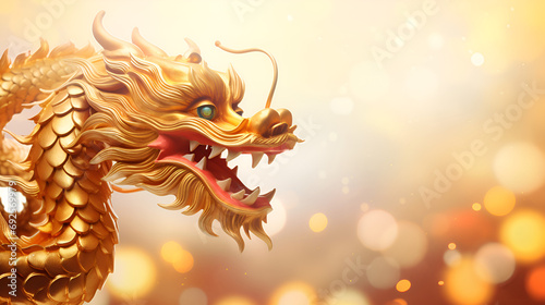 golden dragon statue © Kashif