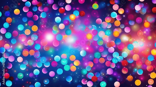 colorful bright dots background illustration abstract cheerful, playful lively, joyful happy colorful bright dots background photo