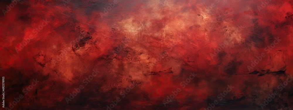 abstract painting background texture with dark red