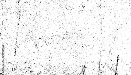 Black grainy texture isolated on white background. Dust overlay. Dark noise granules. Vector design elements, illustration