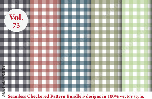checkered pattern Vol.73,vector tartan,fabric texture in retro style,abstract colored