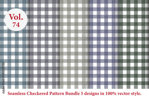 checkered pattern Vol.74,vector tartan,fabric texture in retro style,abstract colored