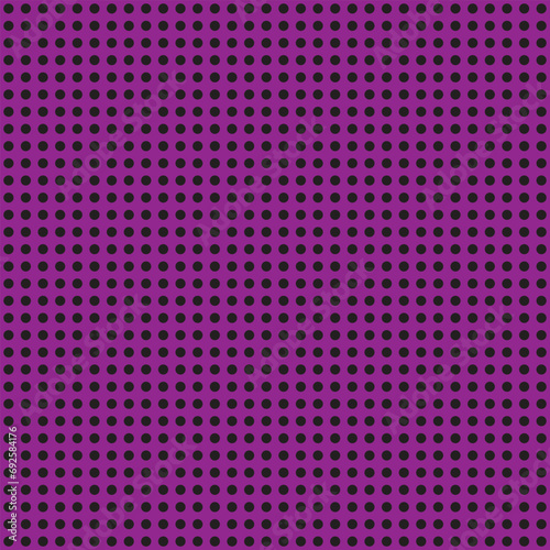 modern simple abstract black color circle polka dot pattern on violet purple color background
