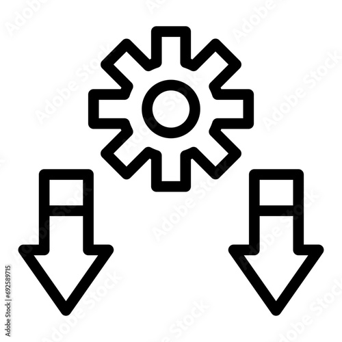 agility line icon